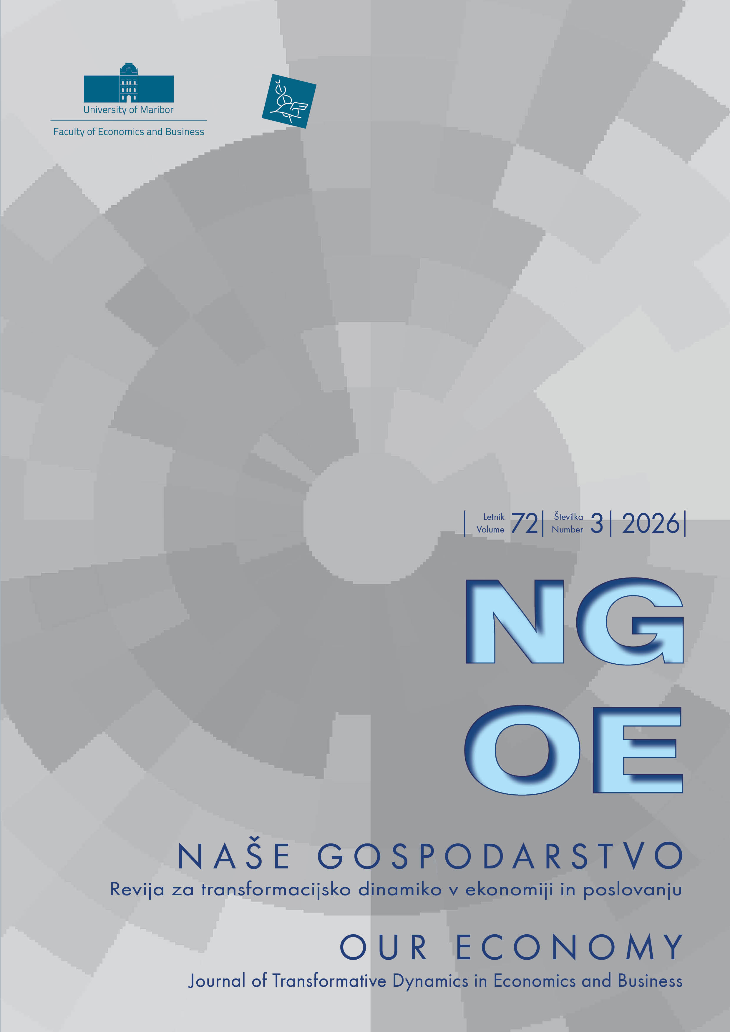 					View Vol. 72 No. 3 (2026): Naše gospodarstvo/Our Economy
				