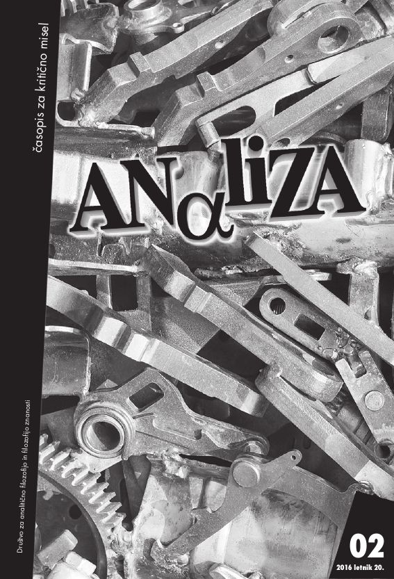 Naslovnica: Analiza, Letn. 20 Št. 2 (2016)