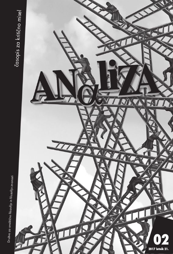 Naslovnica: Analiza, Letn. 21 Št. 2 (2017)